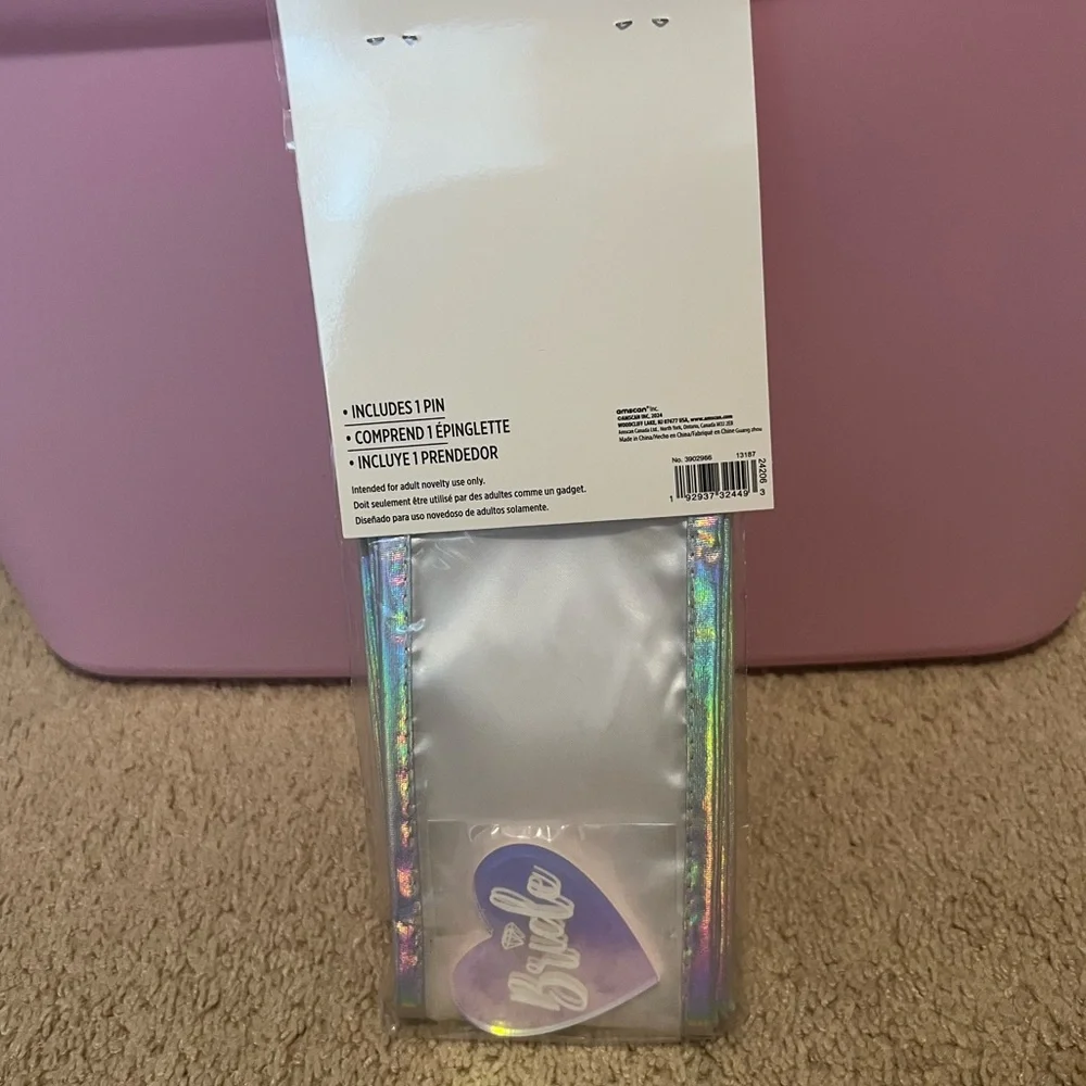Bride to Be Holographic Sash & Pin